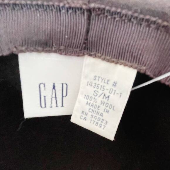 🤎 GAP 100% Wool Fedora Hat – Chocolate Brown (Size S/M) - Picture 4 of 10